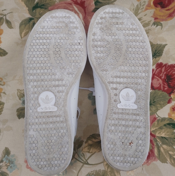 Adidas Stan Smith Women'sWhite and Lavender Sneakers Size 7.5 - Picture 13 of 17